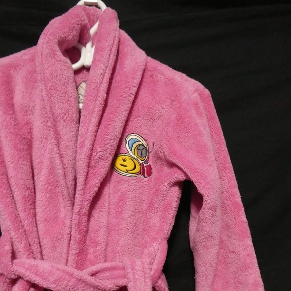 JOE BOXER, youth small, pink bath robe / house coat - Picture 5 of 16